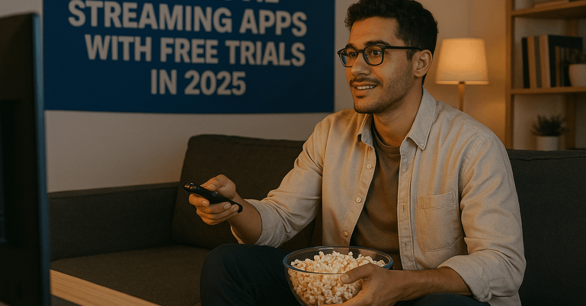 Top 7 Movie Streaming Apps With Free Trials in 2025
