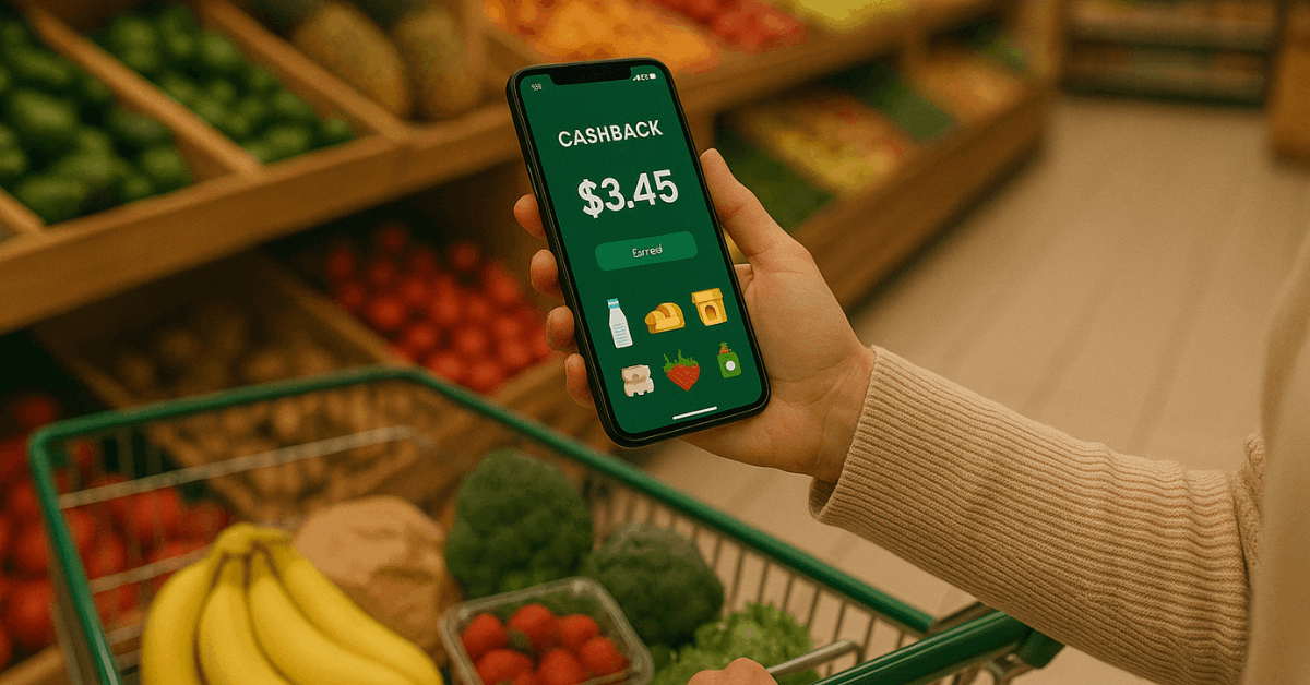 How to Earn Daily Cashback Using Grocery Shopping Apps